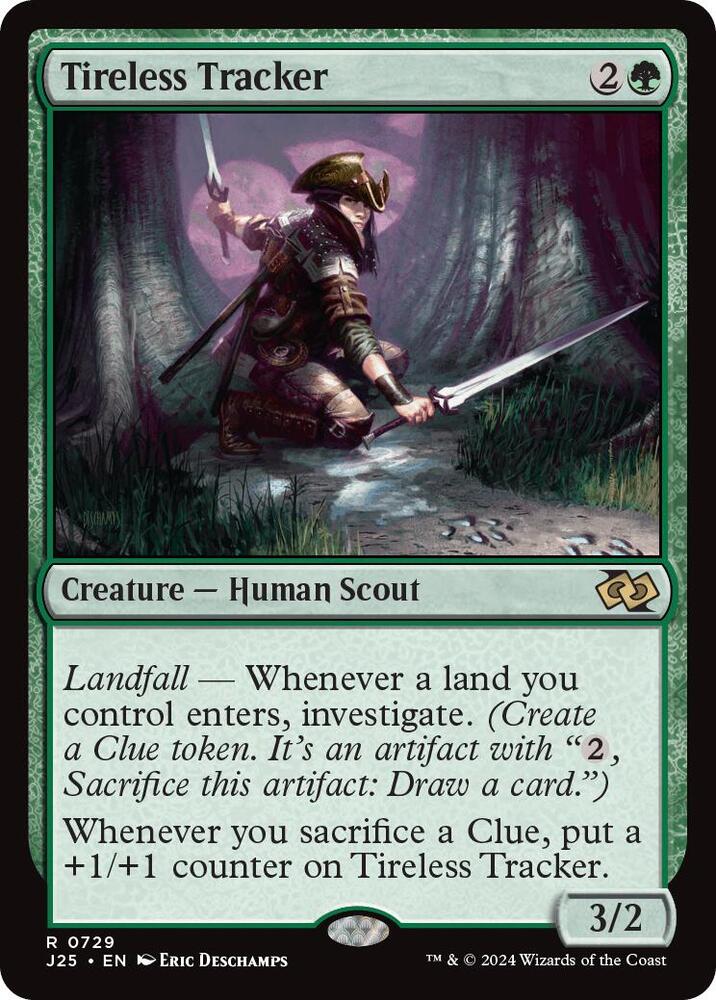 Tireless Tracker 729 card from Foundations Jumpstart
