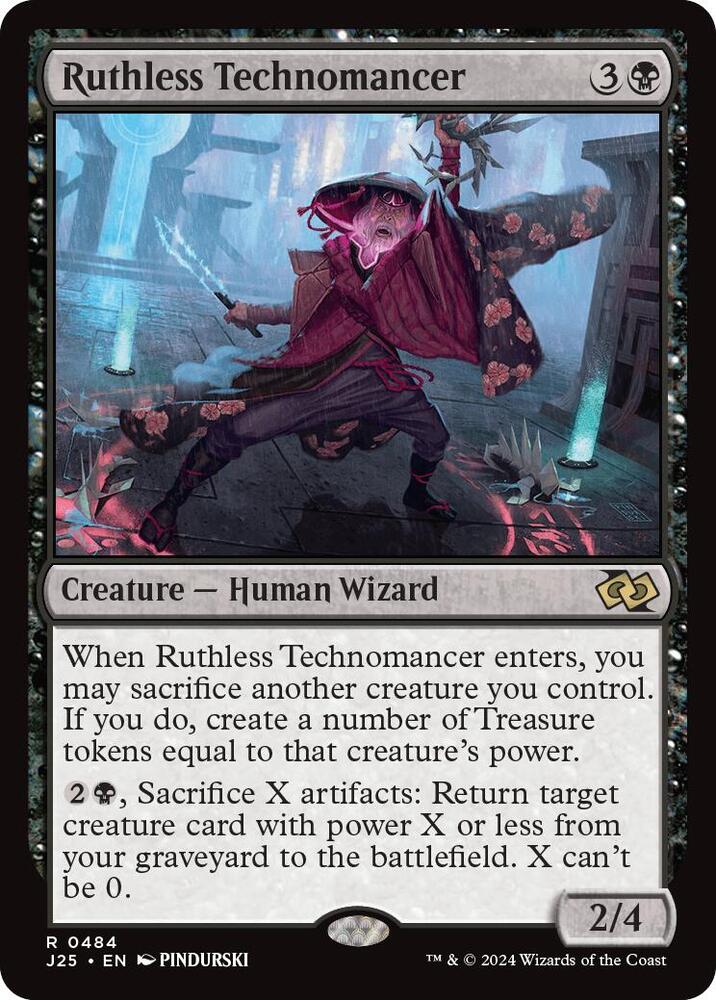 Ruthless Technomancer 484 card from Foundations Jumpstart