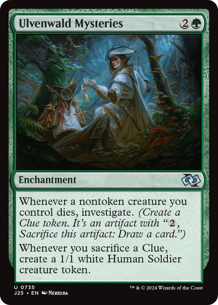 Ulvenwald Mysteries 735 card from Foundations Jumpstart