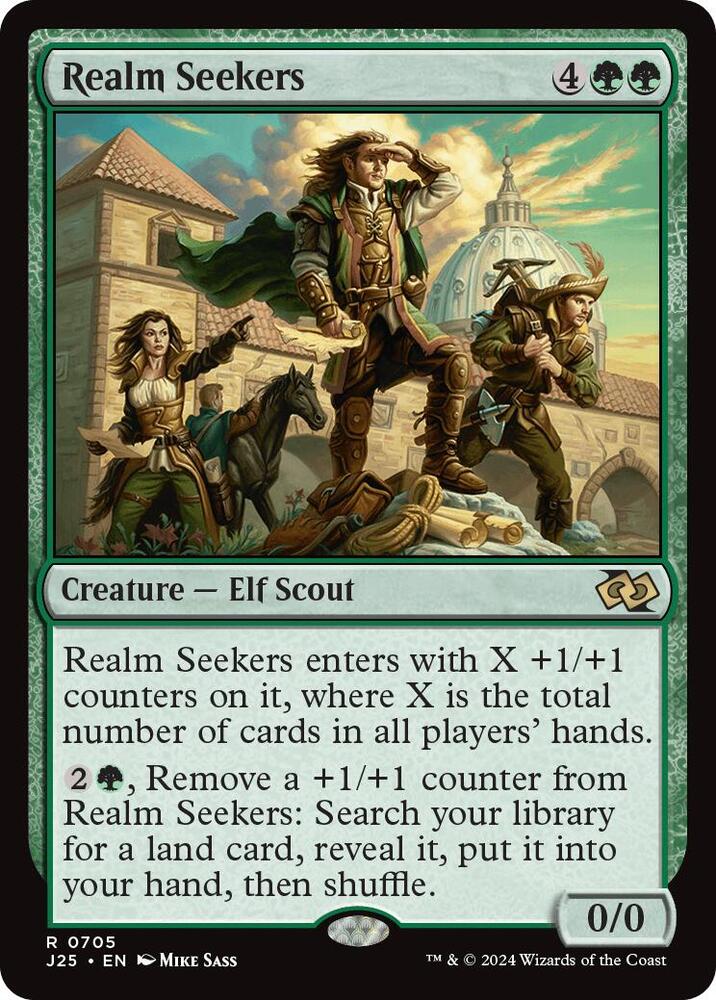 Realm Seekers 705 card from Foundations Jumpstart