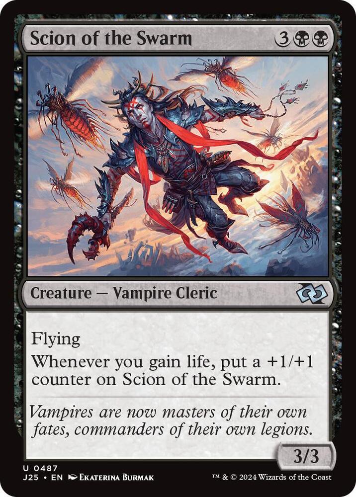 Scion of the Swarm 487 card from Foundations Jumpstart