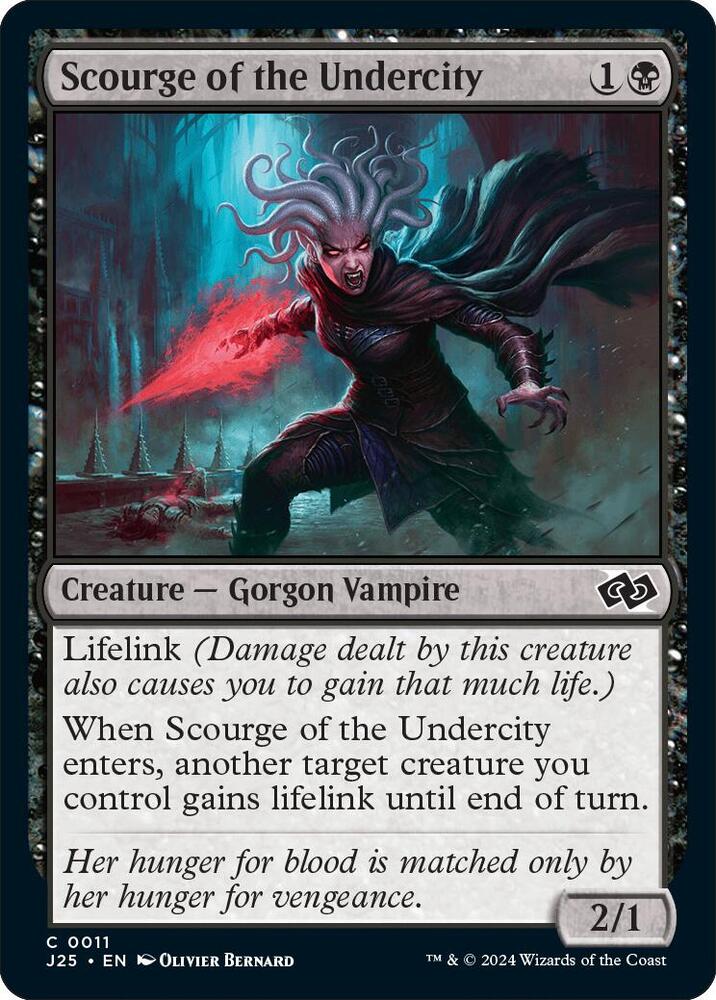 Scourge of the Undercity 11 card from Foundations Jumpstart