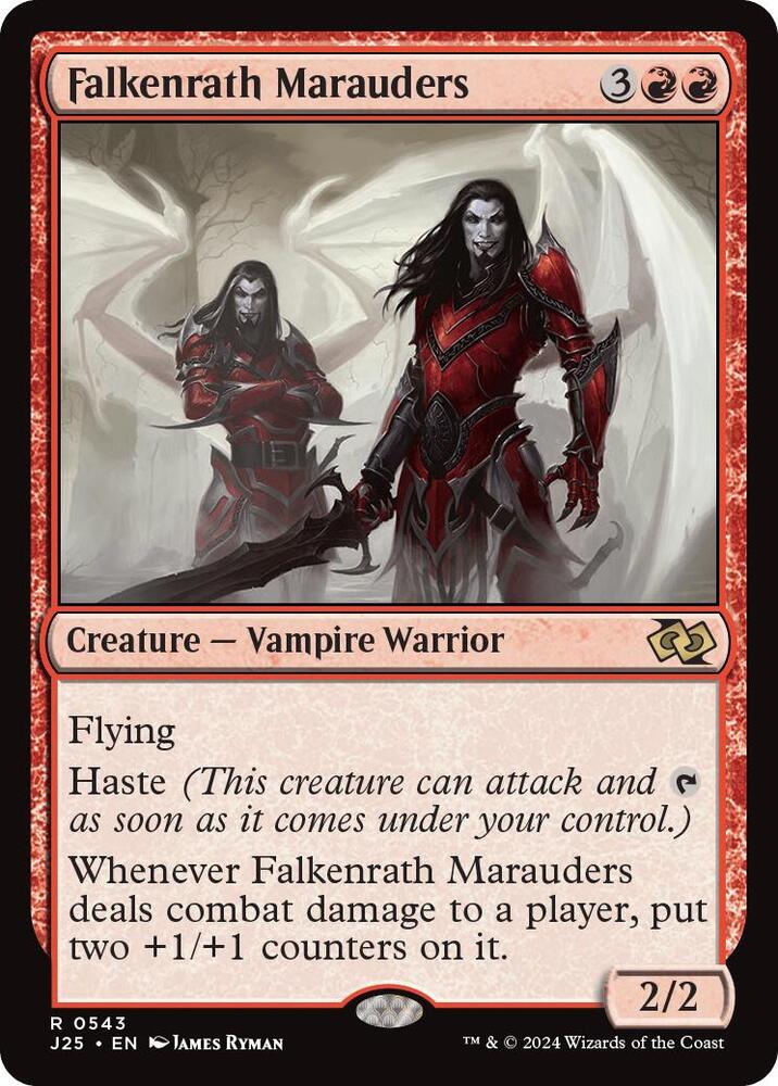 Falkenrath Marauders 543 card from Foundations Jumpstart