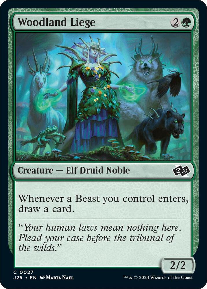 Woodland Liege 27 card from Foundations Jumpstart