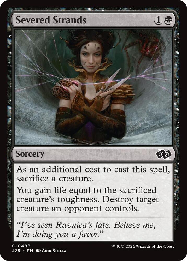 Severed Strands 488 card from Foundations Jumpstart