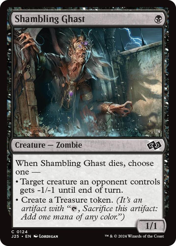 Shambling Ghast 124 card from Foundations Jumpstart