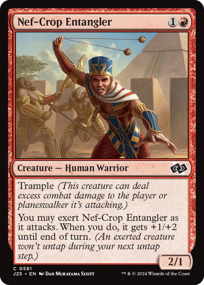 Nef-Crop Entangler 581 card from Foundations Jumpstart