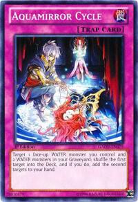 Aquamirror Cycle GAOV-EN079 card from Galactic Overlord
