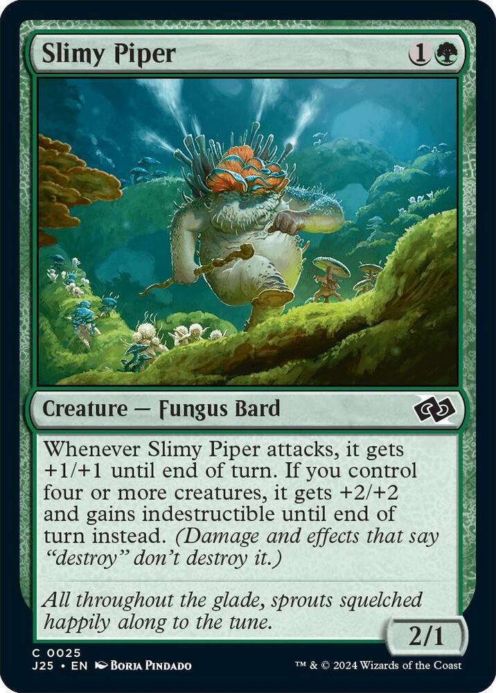 Slimy Piper 25 card from Foundations Jumpstart