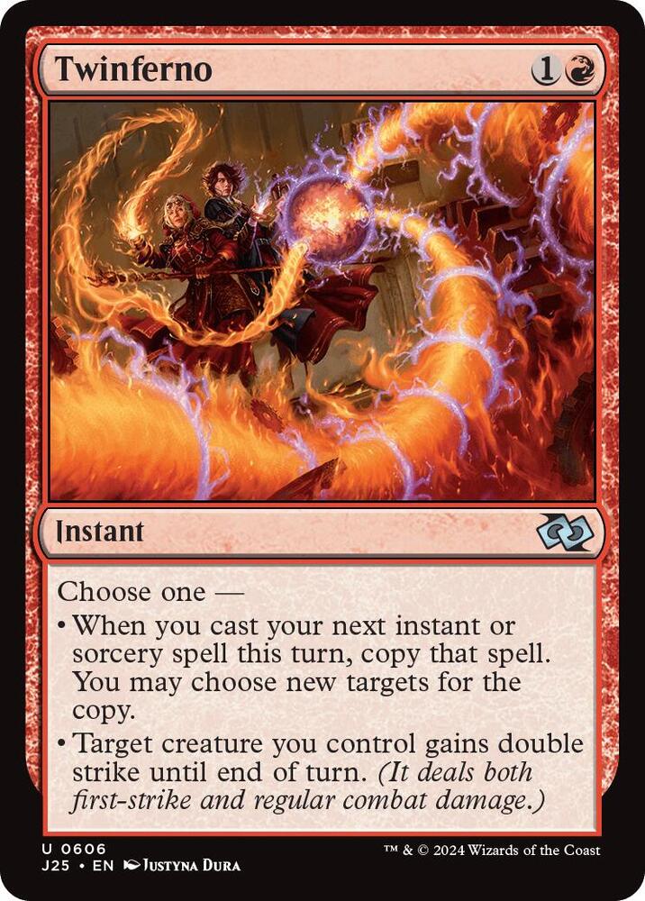 Twinferno 606 card from Foundations Jumpstart