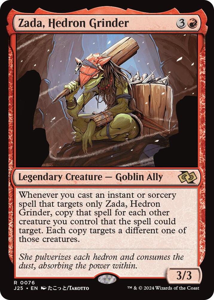 Zada, Hedron Grinder (Anime) 76 card from Foundations Jumpstart