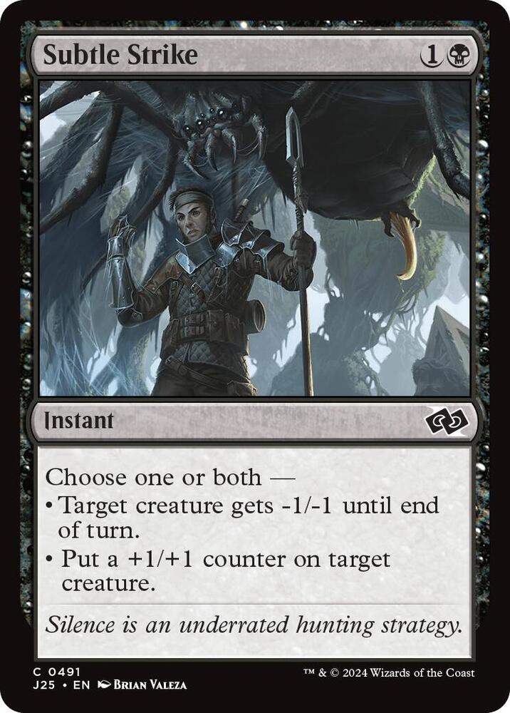 Subtle Strike 491 card from Foundations Jumpstart