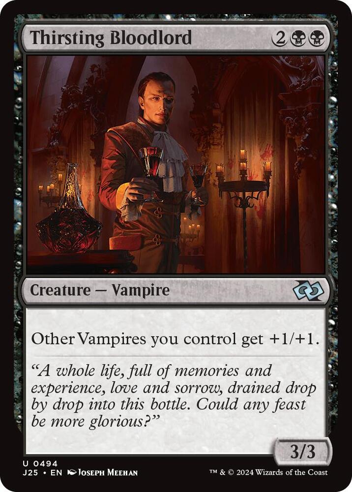 Thirsting Bloodlord 494 card from Foundations Jumpstart