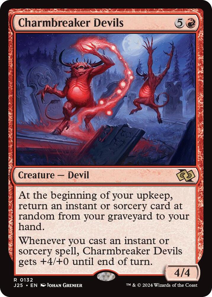 Charmbreaker Devils 132 card from Foundations Jumpstart