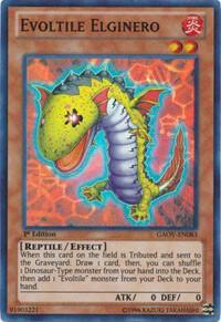 Evoltile Elginero GAOV-EN083 card from Galactic Overlord