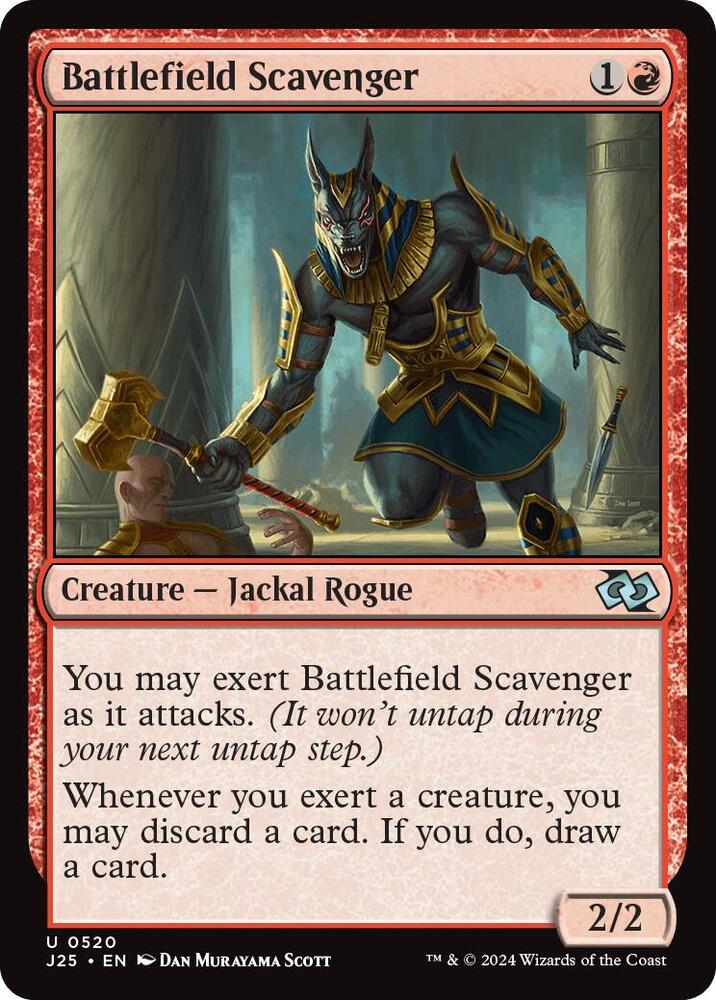 Battlefield Scavenger 520 card from Foundations Jumpstart