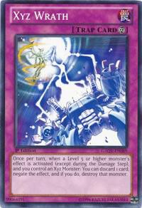 Xyz Wrath GAOV-EN089 card from Galactic Overlord