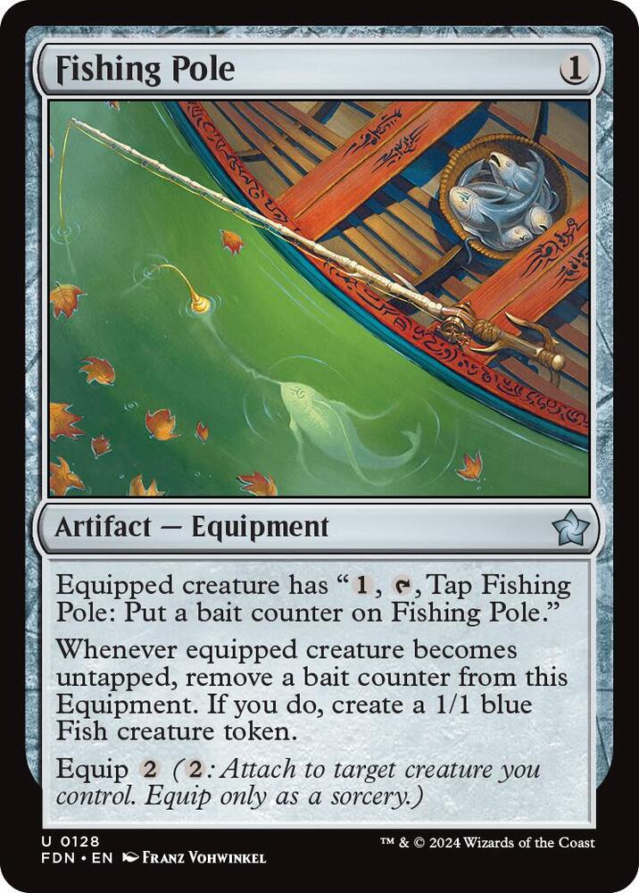 Fishing Pole 128 card from Foundations