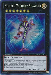 Number 7: Lucky Straight GAOV-EN091 card from Galactic Overlord