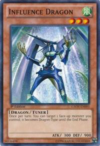 Influence Dragon GAOV-EN093 card from Galactic Overlord