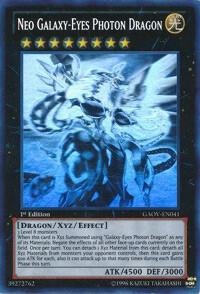 Neo Galaxy-Eyes Photon Dragon (Ghost Rare) GAOV-EN041 card from Galactic Overlord