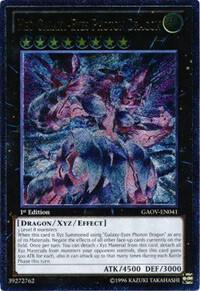 Neo Galaxy-Eyes Photon Dragon (UTR) GAOV-EN041 card from Galactic Overlord