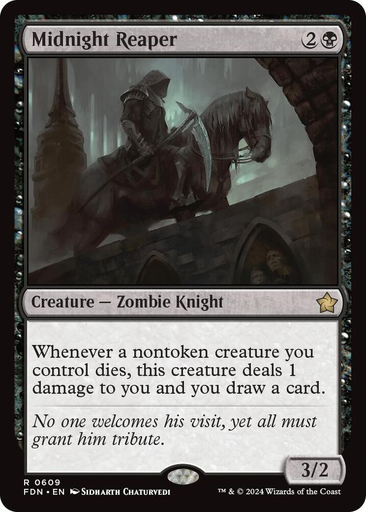 Midnight Reaper 609 card from Foundations