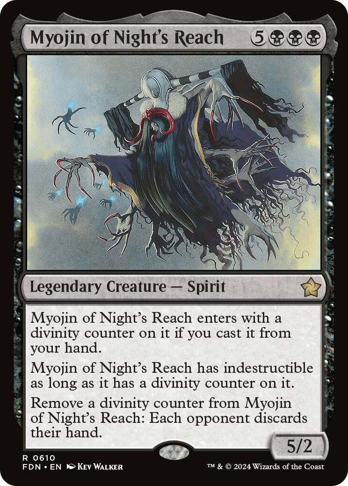 Myojin of Night's Reach 610 card from Foundations