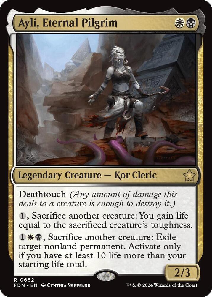 Ayli, Eternal Pilgrim 652 card from Foundations