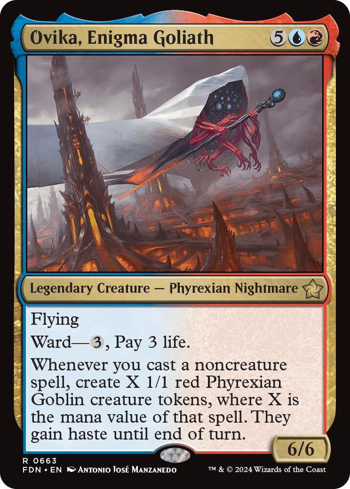 Ovika, Enigma Goliath 663 card from Foundations