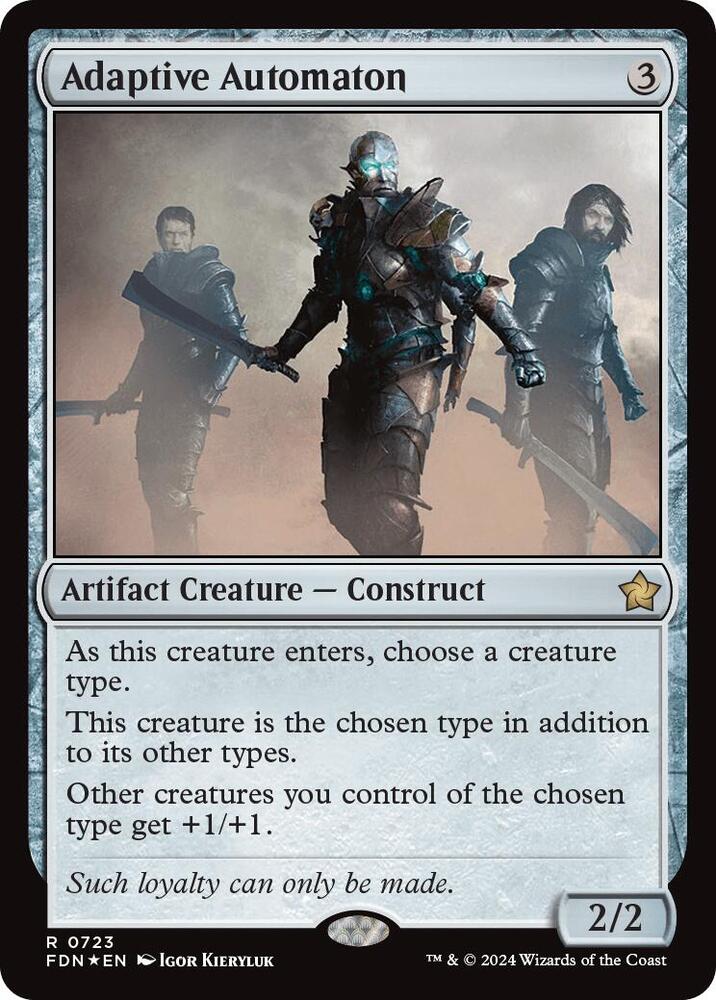 Adaptive Automaton 723 card from Foundations