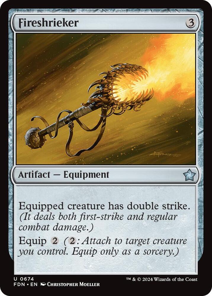 Fireshrieker 674 card from Foundations