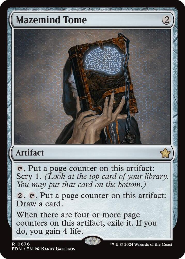 Mazemind Tome 676 card from Foundations