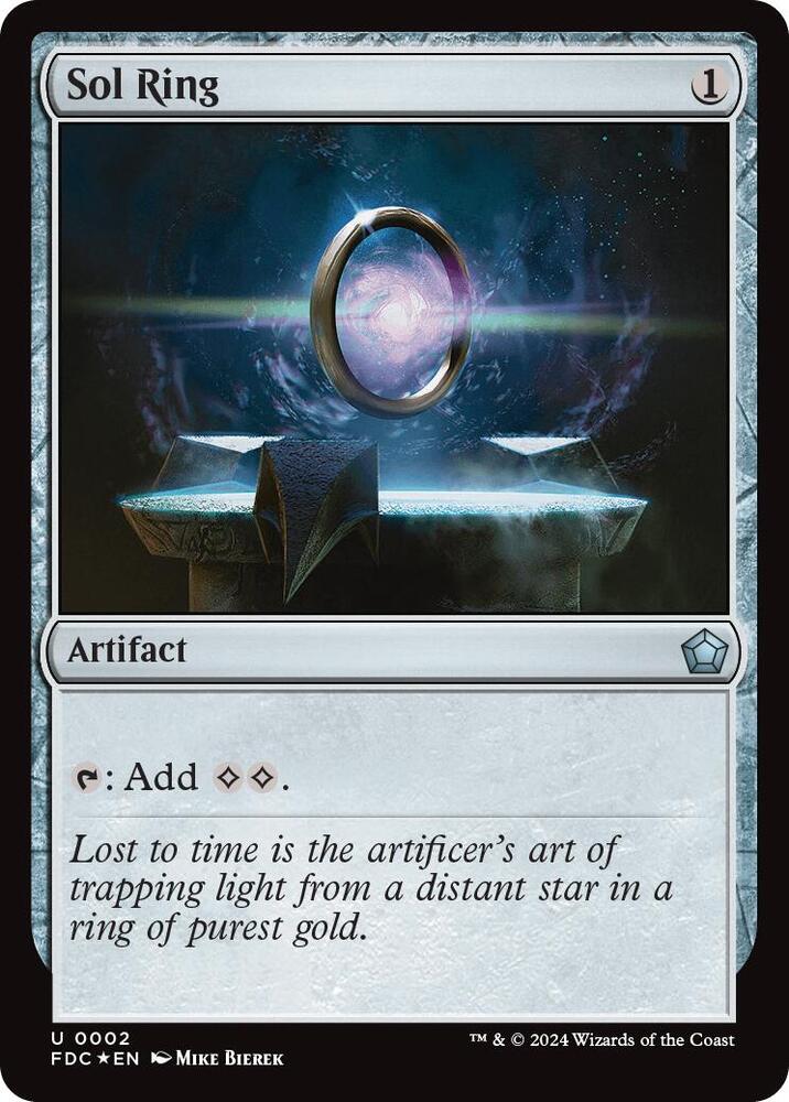 Sol Ring 2 card from Commander: Foundations