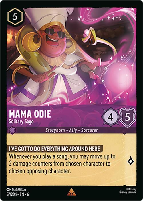 Mama Odie - Solitary Sage 57/204 card from Azurite Sea