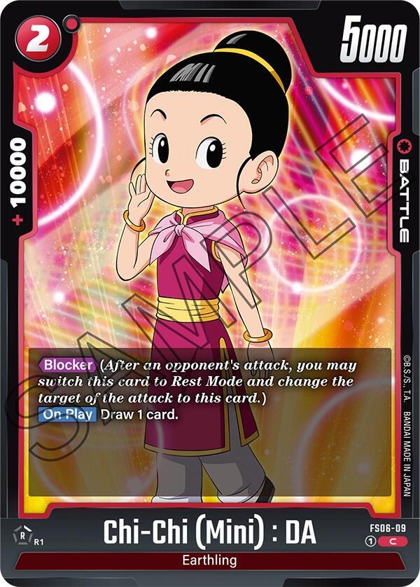 Chi-Chi (Mini) : DA FS06-09 card from Starter Deck 6: Son Goku (Mini)