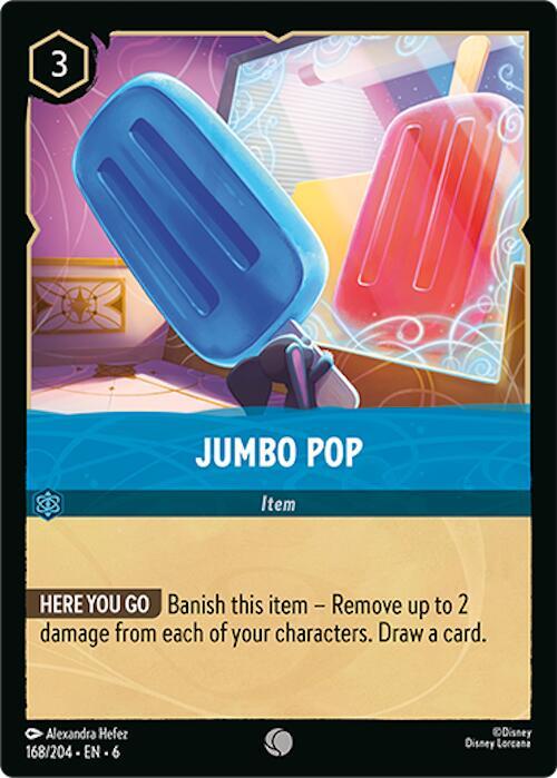 Jumbo Pop 168/204 card from Azurite Sea