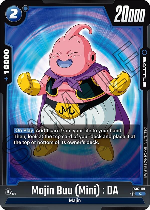 Majin Buu (Mini) : DA FS07-09 card from Starter Deck 7: Vegeta (Mini)