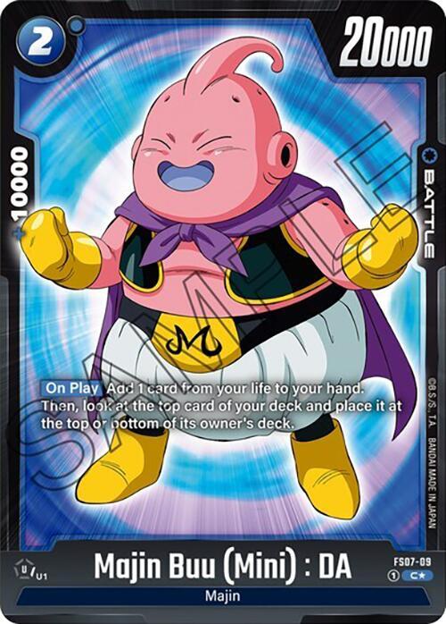 Majin Buu (Mini) : DA (Bonus Pack Alternate Art) FS07-09 card from Starter Deck 7: Vegeta (Mini)