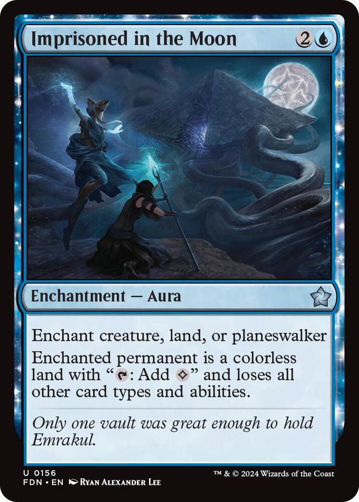 Imprisoned in the Moon 156 card from Foundations