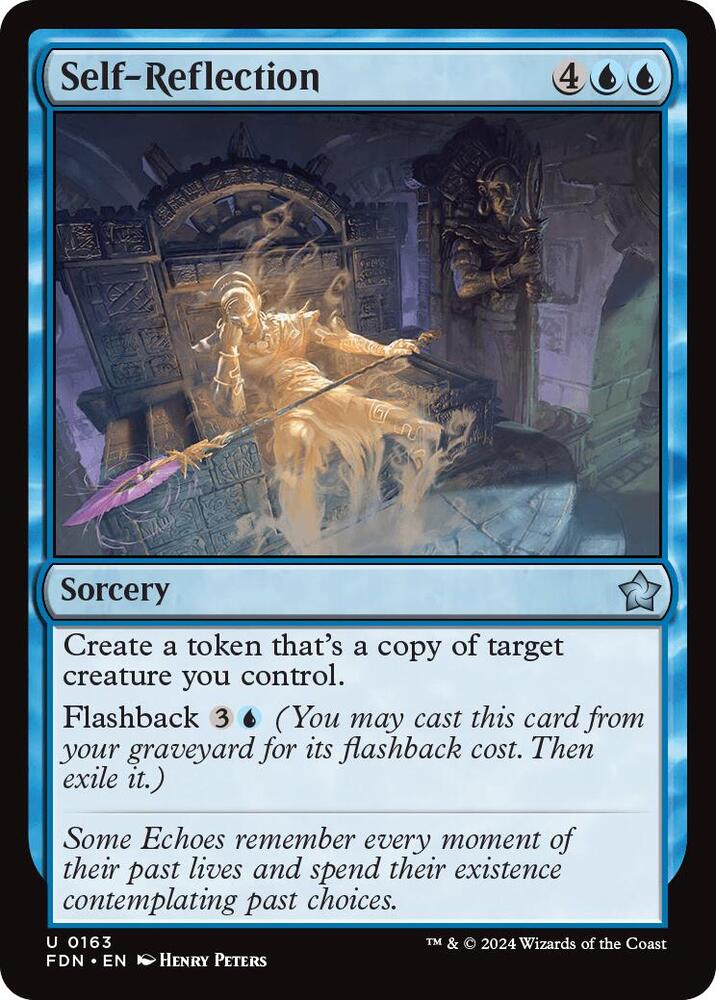 Self-Reflection 163 card from Foundations