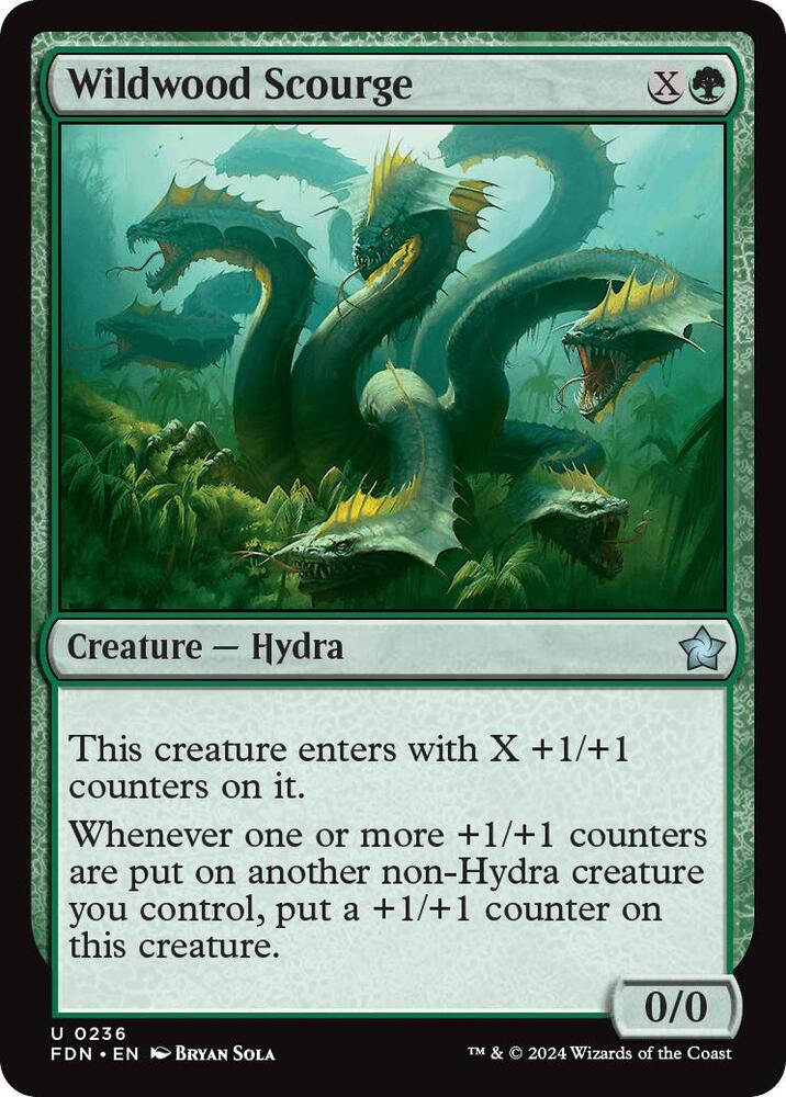 Wildwood Scourge 236 card from Foundations
