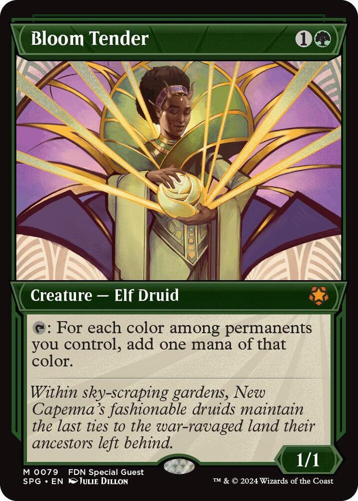 Bloom Tender (Showcase) 79 card from Special Guests