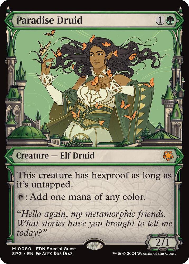 Paradise Druid (Showcase) 80 card from Special Guests