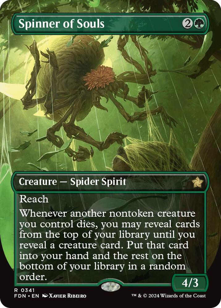 Spinner of Souls (Borderless) 341 card from Foundations