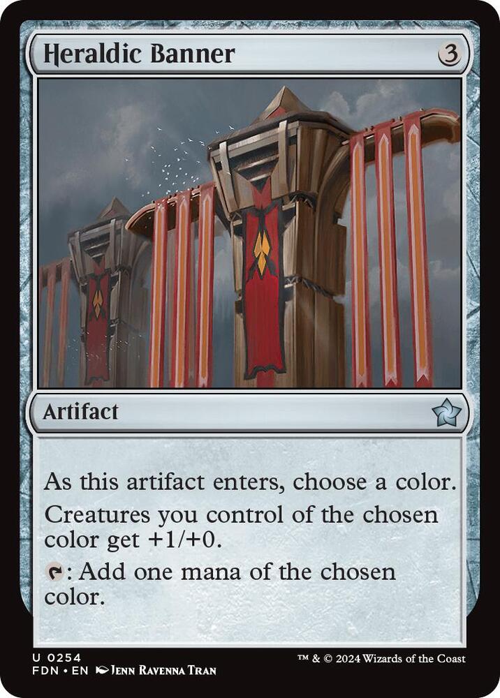 Heraldic Banner 254 card from Foundations