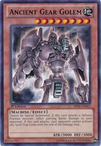 Ancient Gear Golem BP01-EN011 card from Battle Pack: Epic Dawn