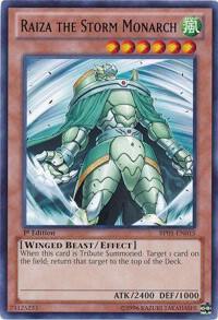 Raiza the Storm Monarch BP01-EN015 card from Battle Pack: Epic Dawn