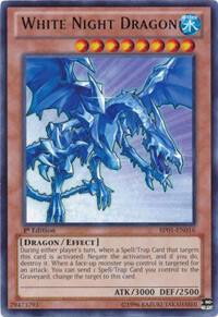 White Night Dragon BP01-EN016 card from Battle Pack: Epic Dawn