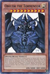 Obelisk the Tormentor BP01-EN021 card from Battle Pack: Epic Dawn